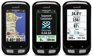 Compteur vélo GPS Garmin Edge 1000 vues