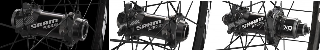 Sram Rise 60 2015 moyeux