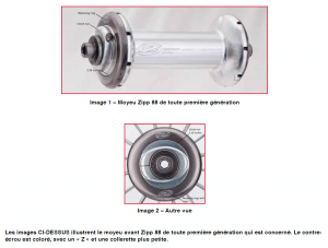 Rappel moyeu Zipp 88