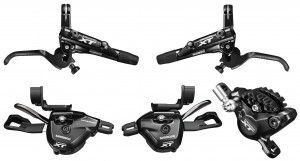 Shifters et leviers frein Shimano Deore XT M8000