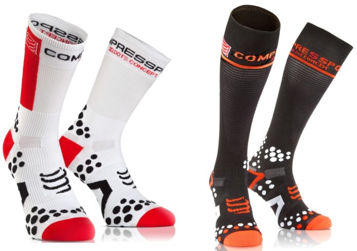 Compressport ProRacing Socks 2.1 et Full Socks V2.1