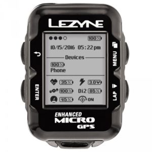 La totale connexion est également de mise sur le Lezyne Micro GPS.