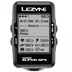 Le Lezyne Super GPS combine toute les fonctions qu'un cycliste recherche.