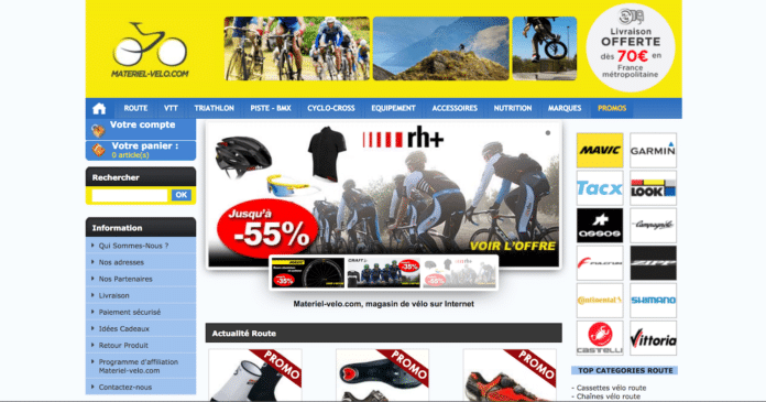 Materiel-velo.com recrute pour continuer sa progression.