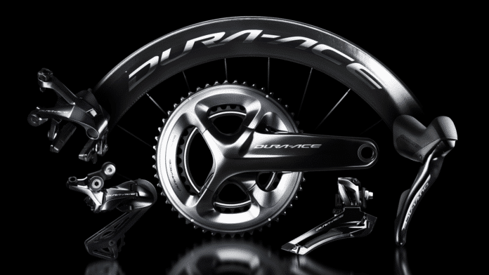 Le Shimano Dura Ace R9100 est également très esthétique en plus d'être performant.