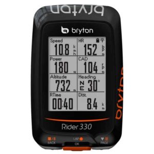 Compact, facile à utiliser au quotidien, le GPS Bryton Rider 330 à tout bon!