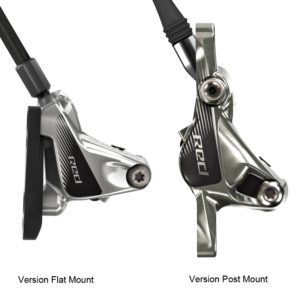 Voici comment reconnaitre les versions d'étriers Flat Mount et Post Mount pour un vélo route.