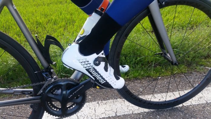 Les chaussures vélo route Suplest Edge 3 Performance sont esthétiques, techniques et performante.