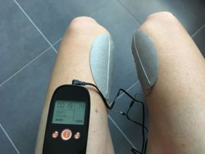 Les quadriceps peuvent aussi bénéficier de la récupération du Veinoplus Sport.