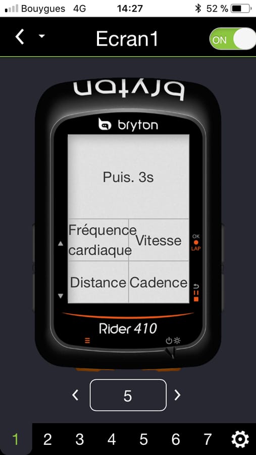 Compteur vélo GPS Rider 11E Bryton