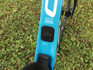 Le boitier E-link permet de recharger le groupe Shimano DI2 facilement.