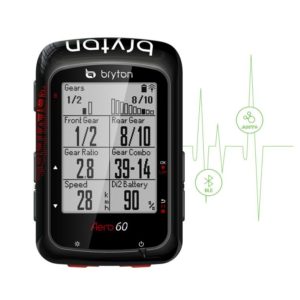 Le compteur GPS Bryton Aero 60 est compatible avec la quasi totalité des capteurs du marché ©Bryton