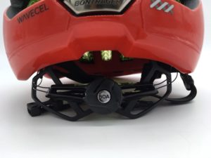 Le serrage Boa permet au casque Bontrager XXX WaveCel de s'ajuster parfaitement.