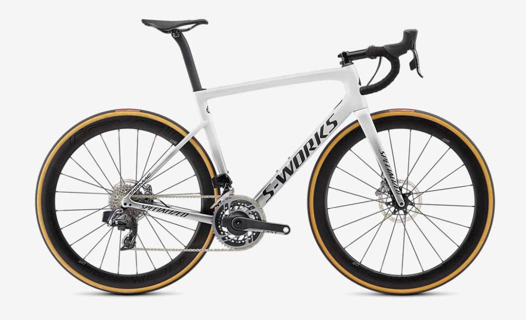 Le S-Works Tarmac est incontournable dans les 5 meilleurs vélos route.©Specialized