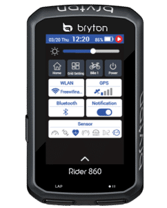 Le Bryton 860 est aussi bien sportif qu'interactif.©Bryton