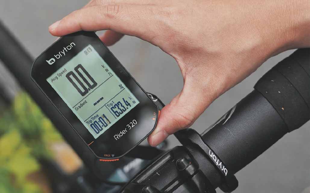 GPS & Support compteur vélo de ROUTE