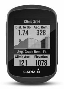 La fonction ClimbPro fait son apparition sur le Garmin 130 Plus.©Garmin