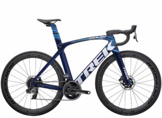 Vélo route Trek Madone 2021 : un nouveau souffle Le vélo route Trek Madone SLR 2021 augmente son potentiel.©Trek