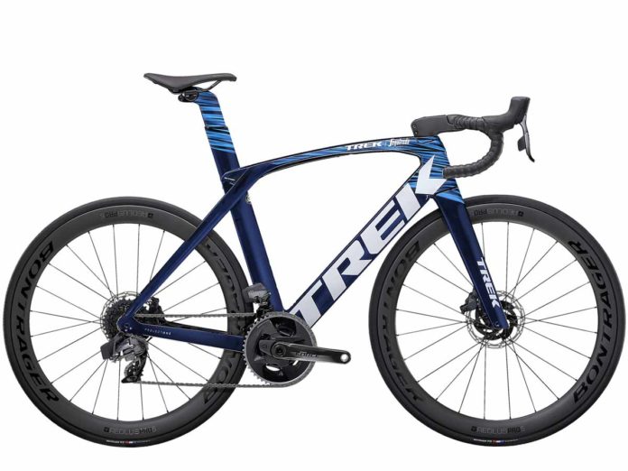 Le vélo route Trek Madone SLR 2021 augmente son potentiel.©Trek