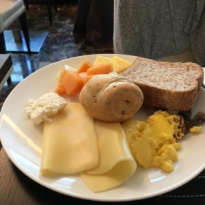 Petit déjeuner cycliste