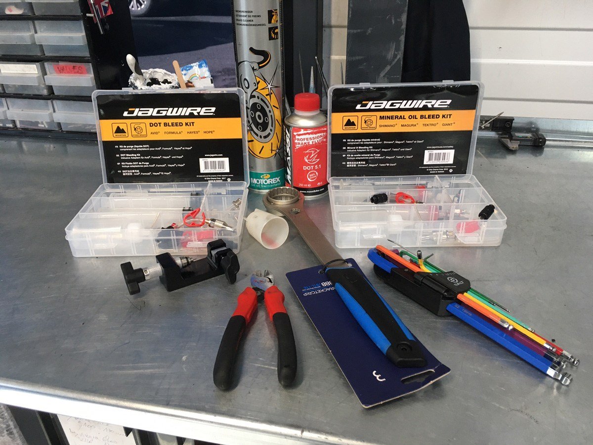 Kit De Réparation De Frein À Disque Pour Outils D'huile De Vélo