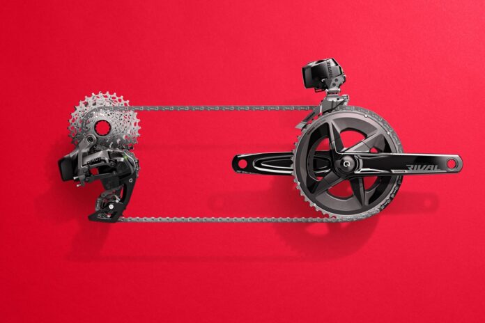 Le groupe Sram Rival AXS donne accès à la meilleure technologie Sram sans fil.©Sram