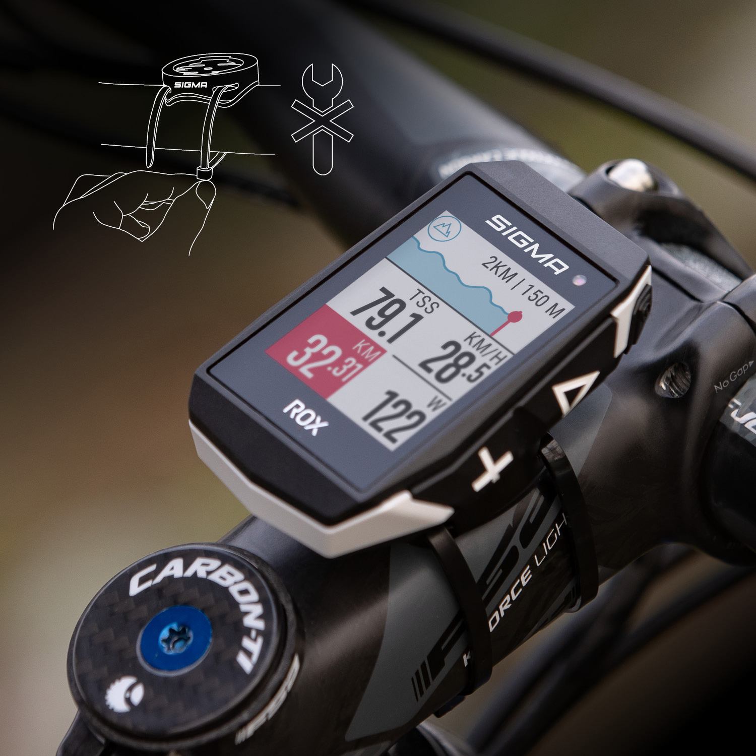 SIGMA Sport ROX 2.0 - Compteur Cycle GPS vélo sa…