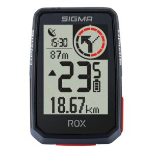 Le compteur vélo GPS Sigma Rox 2.0 donne accès au GPS vélo.©Sigma Sport