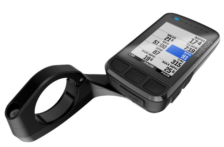 Le compteur Wahoo Elemnt Bolt prend de la couleur sur son écran de 2.2 pouces.©Wahoo Fitness