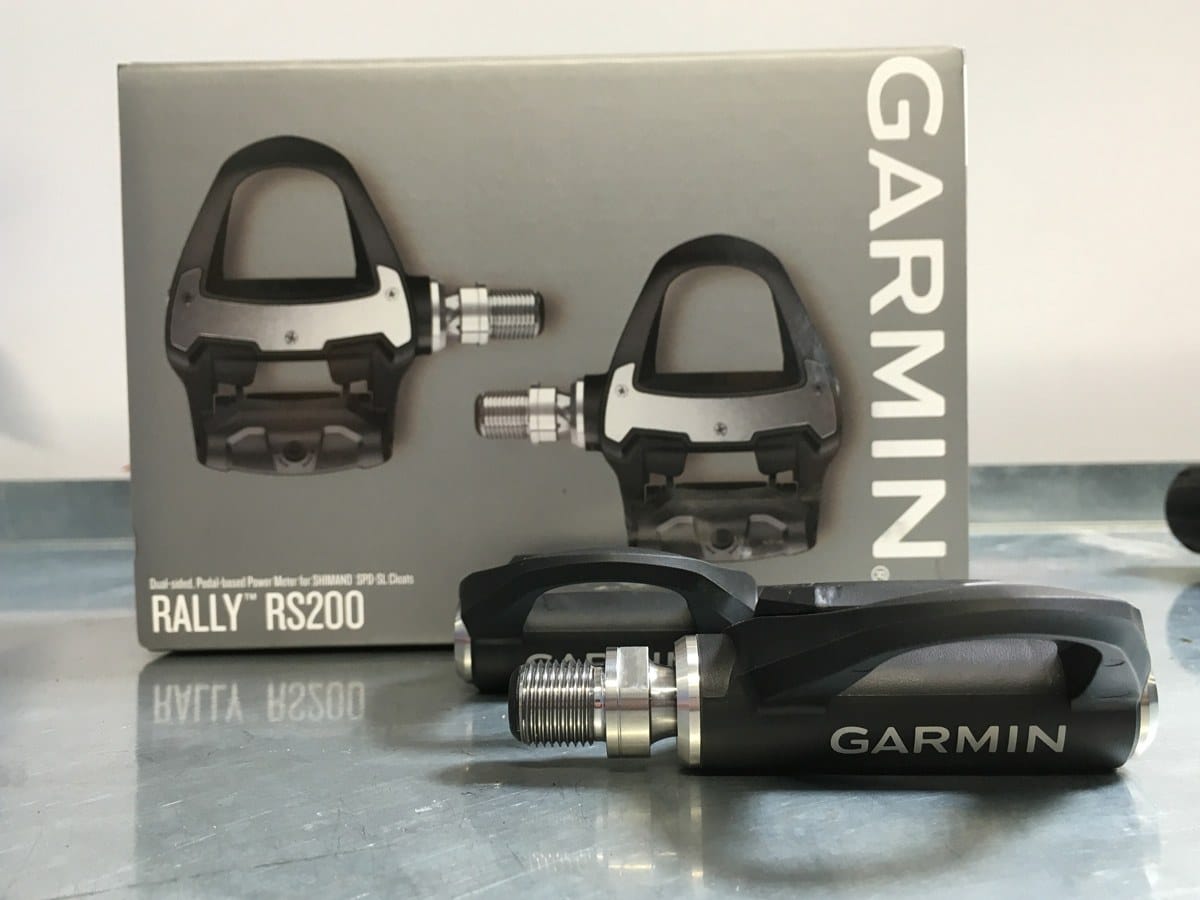 Capteur de puissance sur pédale Garmin Rally RS200