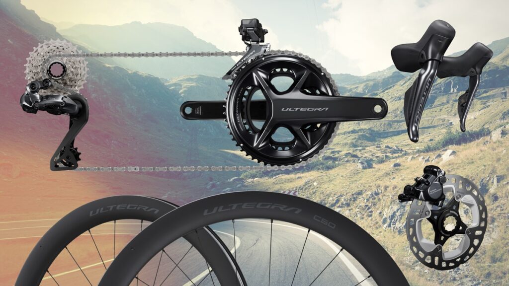 Le nouveau groupe Shimano Ultegra 12 vitesses route va très vite devenir incontournable.©Shimano