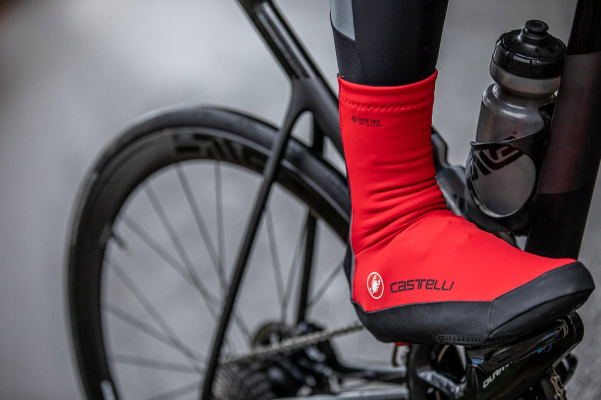 CASTELLI Couvre-chaussures imperméables Aero Race noir