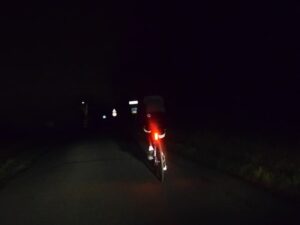 Visibilité cyclite de nuit