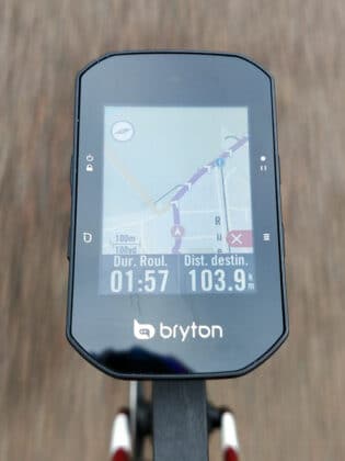 Navigation Bryton Rider S500