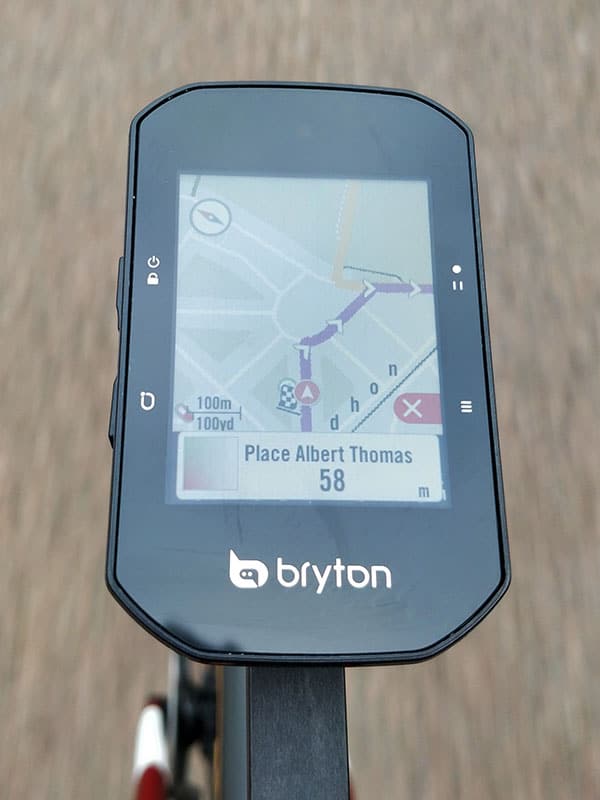Bryton Rider S500 T GPS Compteur de vélo avec pack de capteurs