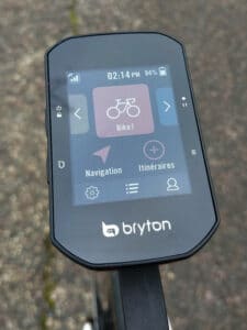 Profils de vélo Compteur vélo GPS Bryton Rider S500