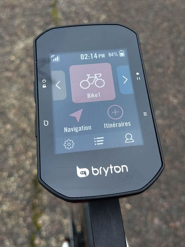 Gamme des compteurs GPS vélo Bryton 2020