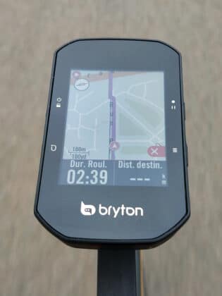 Navigation Bryton Rider S500