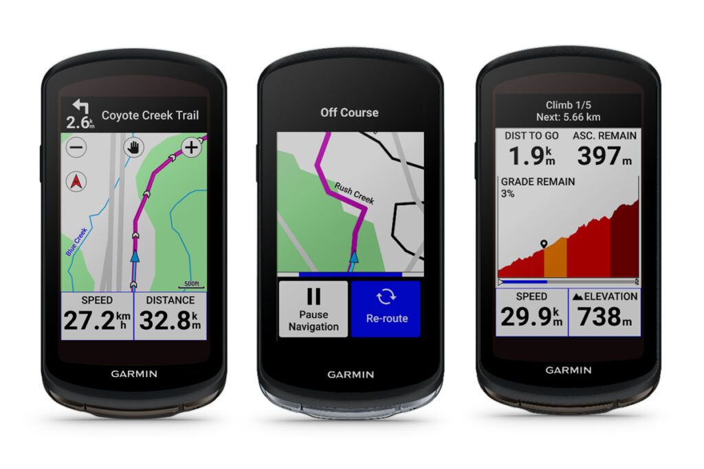 Garmin Edge 1040 Solar – GPS vélo autonomie max