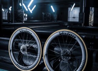 Nouvelles roues Vision Metron RS CS Silver Edition à roulements CeramicSpeed Roues Vision Metron 45 RS CS Silver Edition avec roulements CeramicSpeed et finition argent