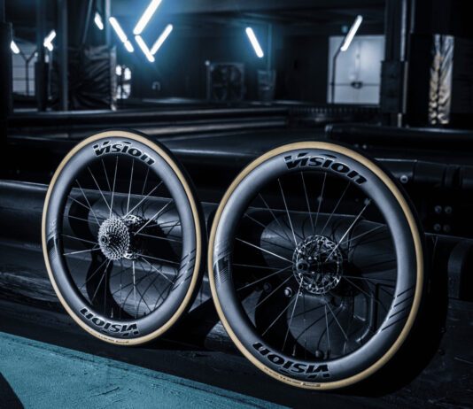 Nouvelles roues Vision Metron RS CS Silver Edition à roulements CeramicSpeed Roues Vision Metron 45 RS CS Silver Edition avec roulements CeramicSpeed et finition argent