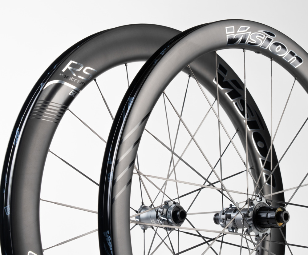 Comparaison des roues Vision Metron RS CS Silver Edition en profils 45 mm et 60 mm